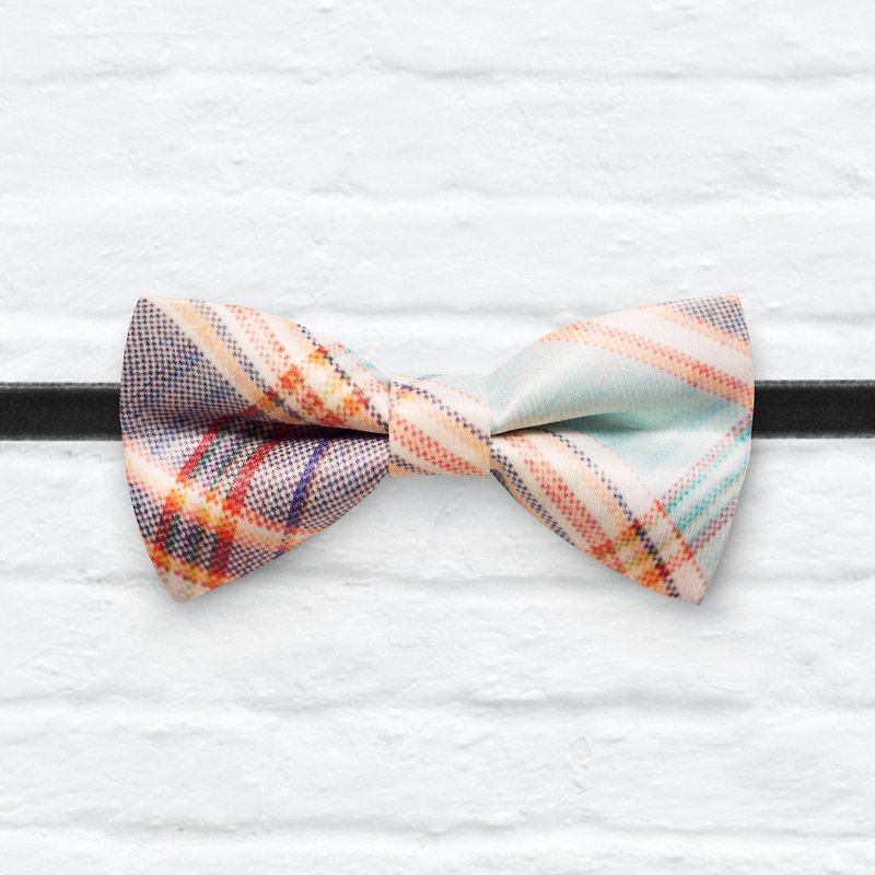 Style 0286 Modern Boys Bowtie, Toddler Bowtie Toddler Bow tie, Groomsmen bow tie, Pre Tied and Adjustable Novioshk - Chokers - Polyester Multicolor