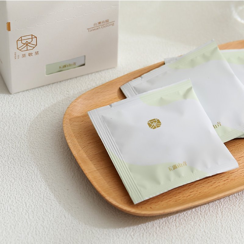 Yulu mountain green single box (8 pieces) - Tea - Paper White