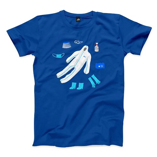 ViewFinder COVID 19 - 寶藍 - 中性版T恤