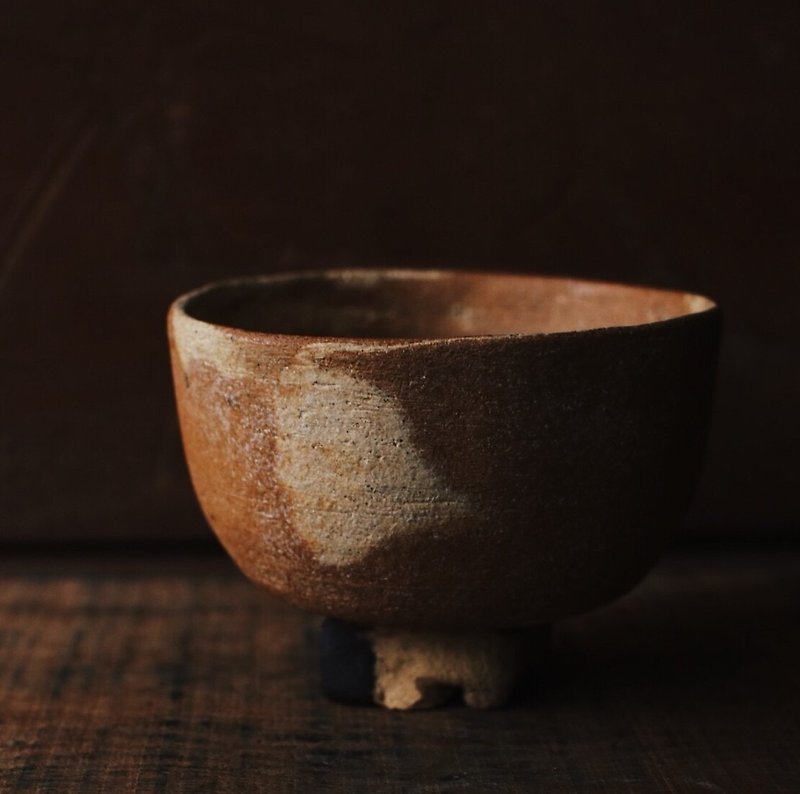 YUYAO creation pottery bowl dish _ _ Brown - ถ้วยชาม - ดินเผา สีนำ้ตาล