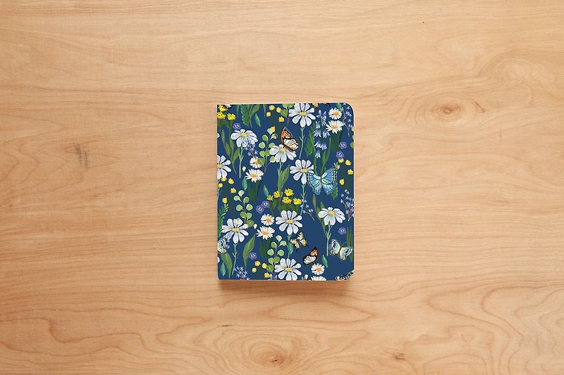 Small Notebook : Butterfly Garden - 筆記本/手帳 - 紙 橘色