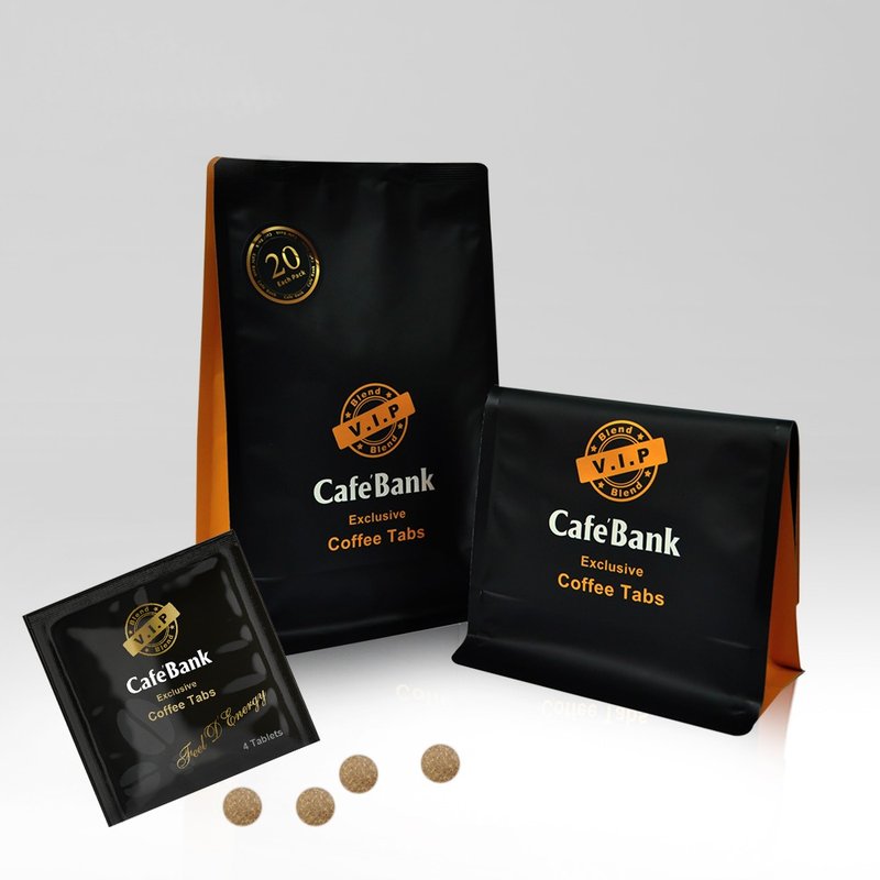 Cafe'Bank Coffee Tablets (2g) - Coffee - Concentrate & Extracts 