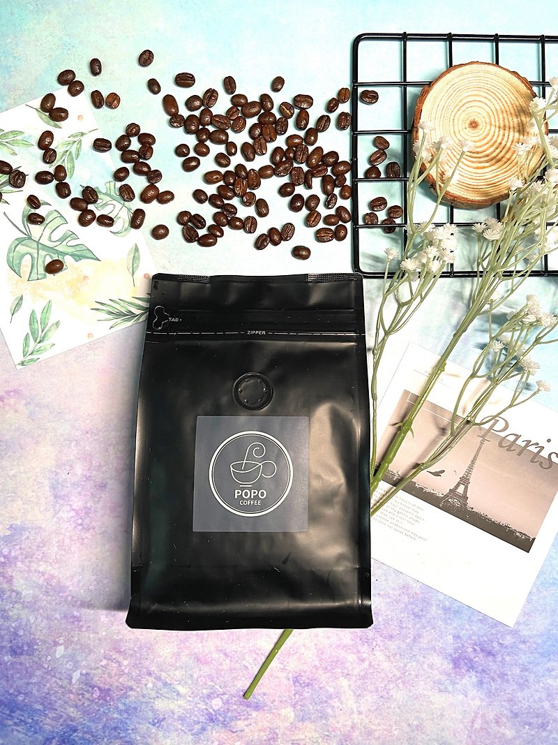 【Costa Rica】POPO Coffee Bubble Coffee/ Coffee Beans/ Medium Light Roast - กาแฟ - อาหารสด 