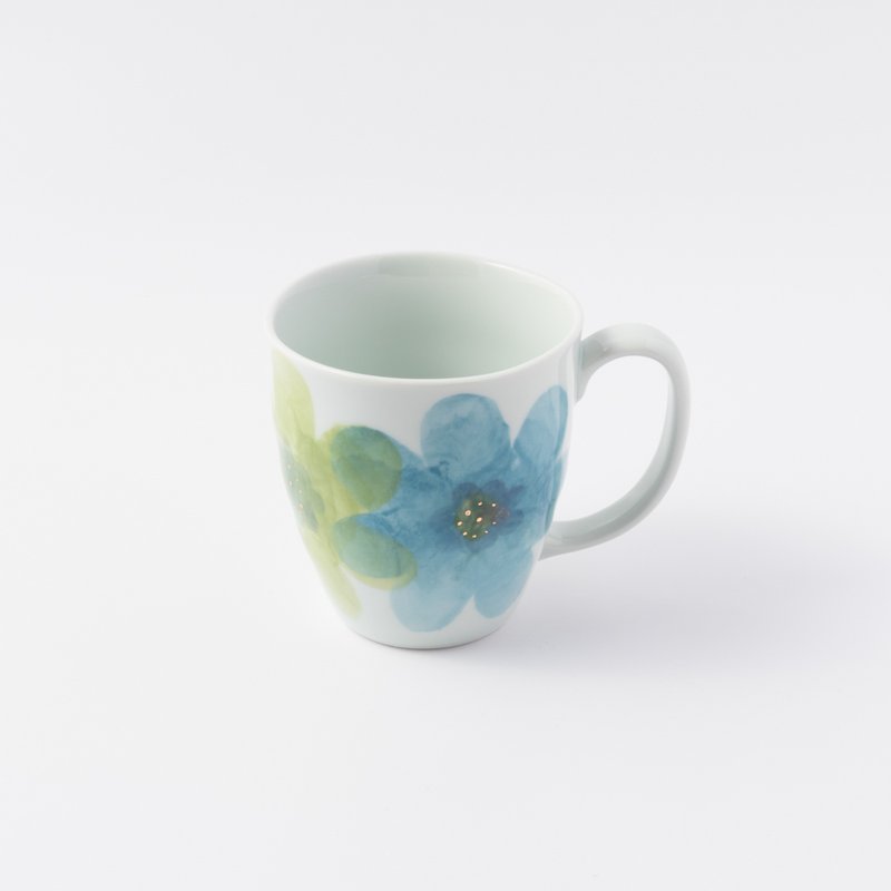 手描き 日本製マグカップ ライトフルール 東窯 - 咖啡杯/馬克杯 - 瓷 