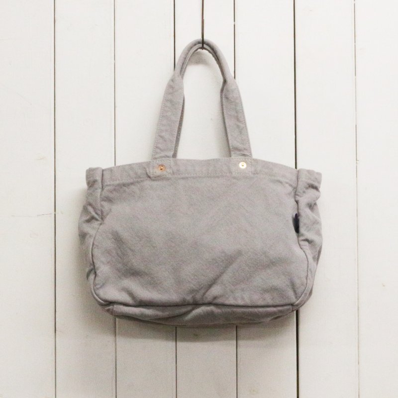Zip Tote [2025 Autumn/Winter Limited Color - Stone] (VC-23) - Handbags & Totes - Cotton & Hemp Gray