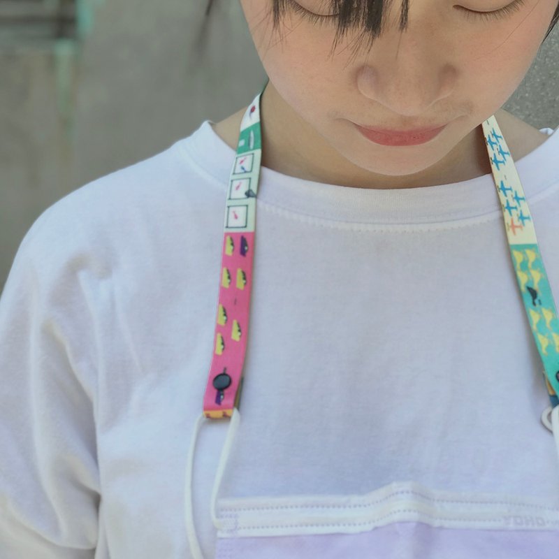 【絕版特惠】口罩掛繩 Mask lanyard  - 算數－2入再享優惠 - 手機掛繩/背帶 - 聚酯纖維 