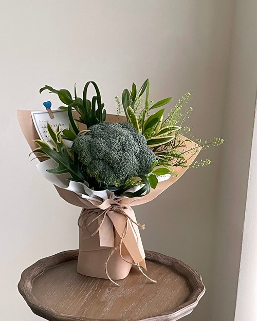 創朔花藝設計空間 【鮮花】花椰菜花束
