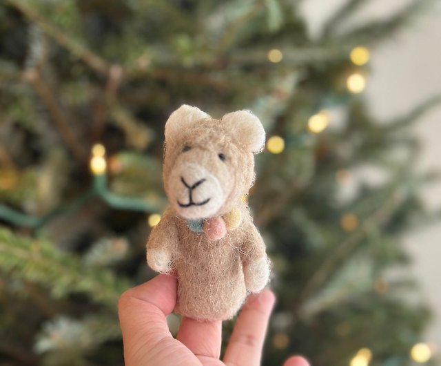 Wool Felt Finger Puppet - Llama - Shop Ganapati Crafts Co. Kids' Toys -  Pinkoi