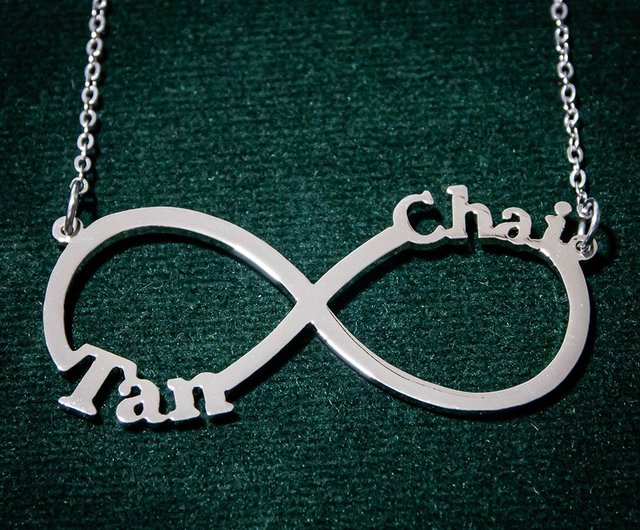 2 Names In Infinity Symbol Custom Name Necklace Namesis Accessories Necklaces I - 2 Name Pendant Necklace