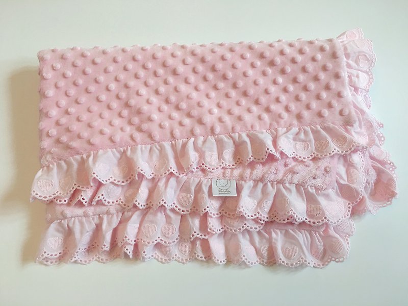 Hush Baby Handmade Security Blanket (Pink Clouds) - Bedding - Other Materials Pink