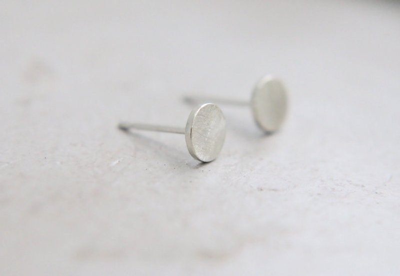 Pure silver earrings (girlfriend) optional 1 + 1 - ต่างหู - โลหะ สีเงิน