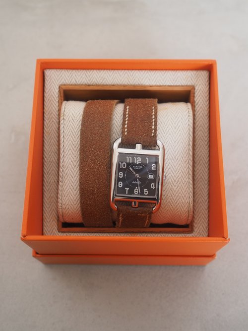 HERMES エルメス ケープコッド ドゥブルトゥール ウォッチ