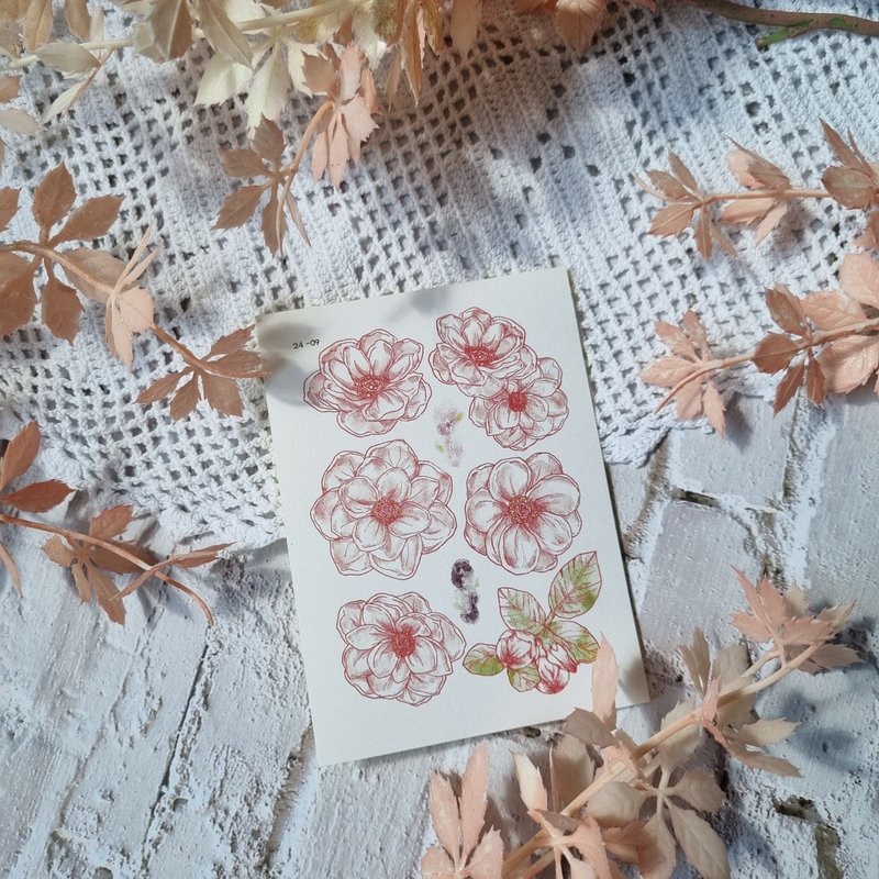 Anemone flower - Stickers - Paper 