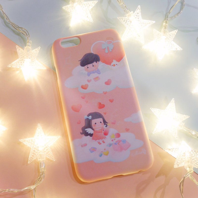 In my next life, I want to fall in love with you too. Mobile phone case/ ChiaBB matte hard shell Iphone - Phone Cases - Plastic Pink