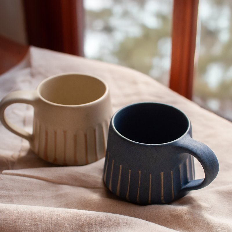 Handmade Ceramic  Mug / Fair Trade - Mugs - Pottery Multicolor