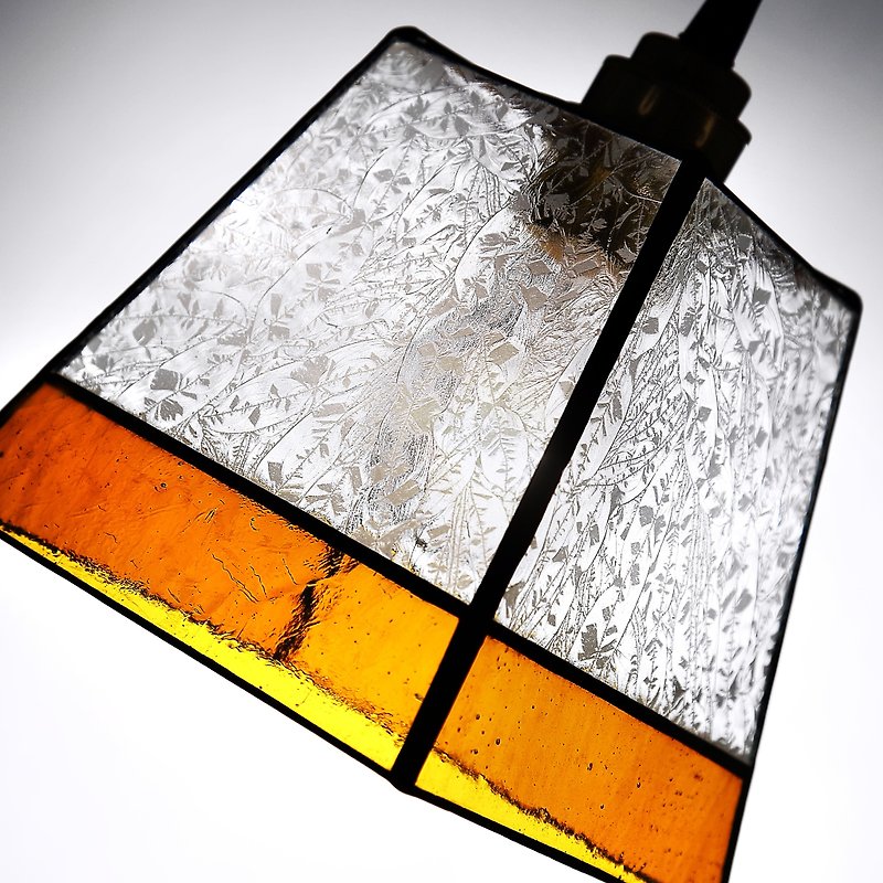 [Dust years old decorations] Retro glass chandelier PL-601 - โคมไฟ - แก้ว สีนำ้ตาล