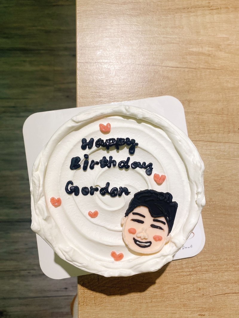 統神 客製化蛋糕 生日蛋糕 生日禮物 蛋糕 甜點 人像繪圖 - 蛋糕/甜點 - 新鮮食材 