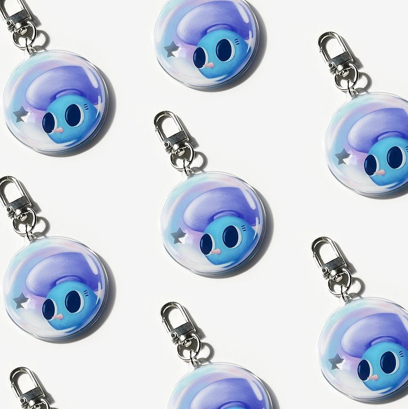 Gubi Bubble Keychain - Keychains - Acrylic Blue