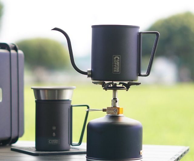 ティーネットとマグカップが収納可能丨キャンプアウトドアコーヒー 