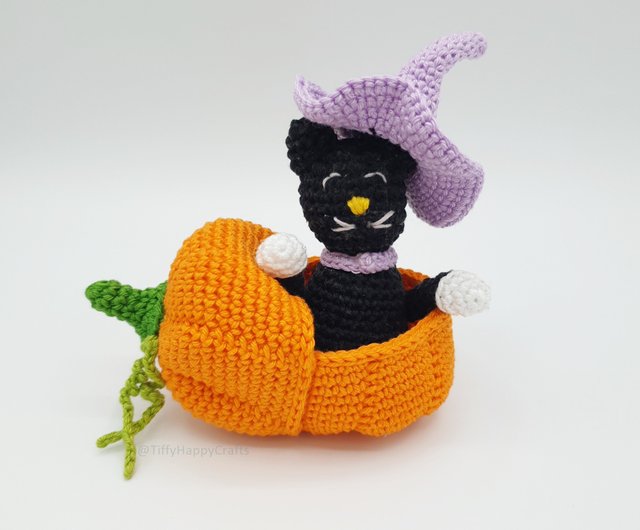 デジタル】ハロウィン かぼちゃの黒猫 | ハロウィンハロウィン用