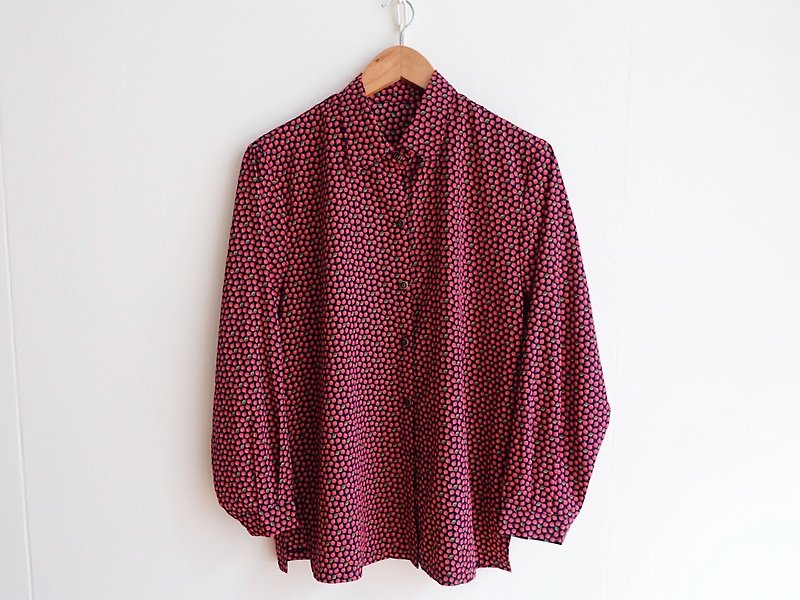 Vintage / 襯衫 / 長袖 no.7 - 女襯衫 - 聚酯纖維 多色