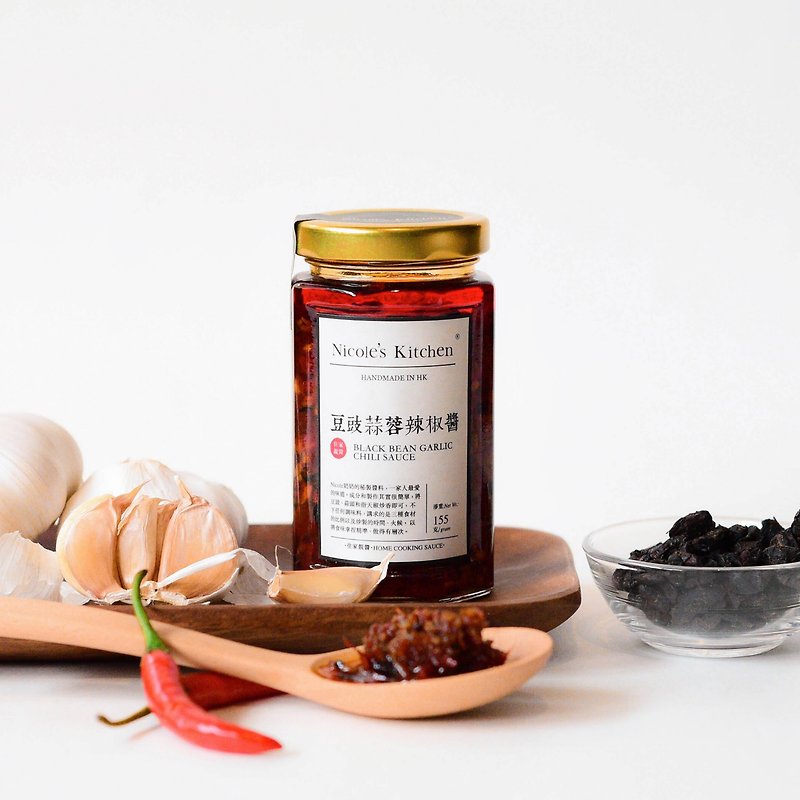 【Handmade in Hong Kong】Black Bean Garlic Chili Sauce │Home Cooking Sauce Series - Sauces & Condiments - Fresh Ingredients 