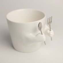 Hand-in-Hand Cup Series -手草カップ- 限定手作り陶器カップ - ショップ inhereceramics グラス・コップ -  Pinkoi