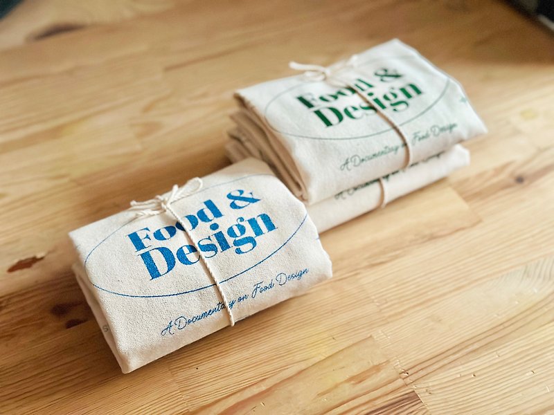 A movie tote bag for the documentary Food & Design - กระเป๋าแมสเซนเจอร์ - วัสดุอื่นๆ 