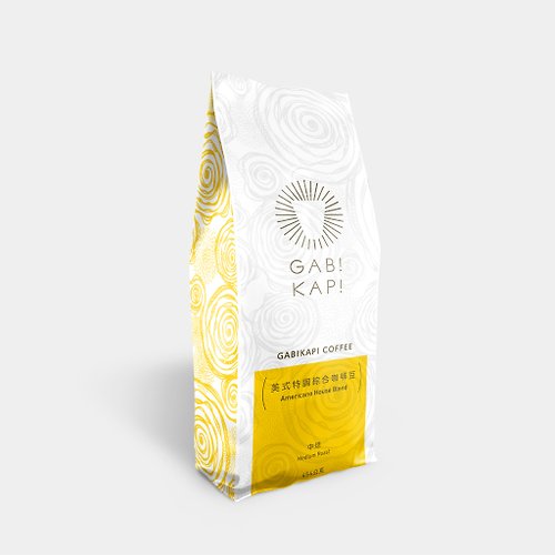 GABIKAPI GABIKAPI美式特調綜合咖啡豆(454g)*2包