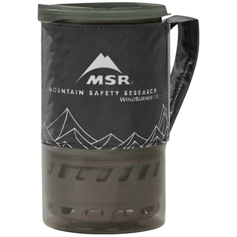 【MSR】WindBurner 效率系統爐 1.0L_黑 - 野餐墊/露營用品 - 其他材質 多色