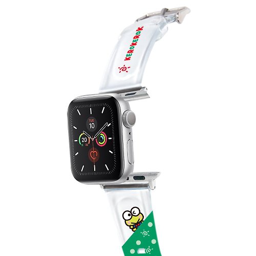 HongMan康文國際 【Hong Man】三麗鷗系列 Apple Watch PVC錶帶 點點大眼蛙