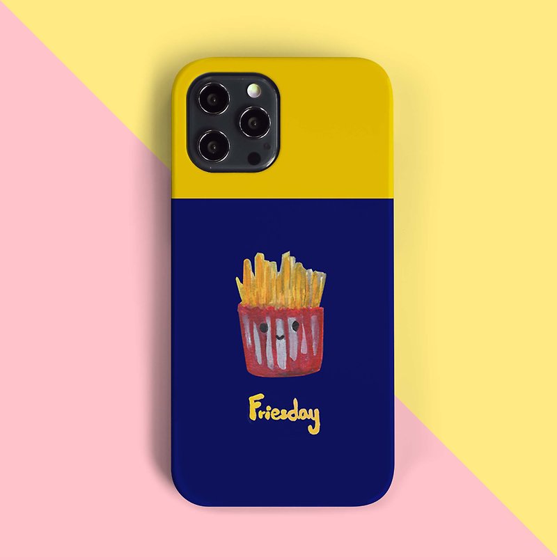 Friesday Phone case - 手機殼/手機套 - 塑膠 藍色