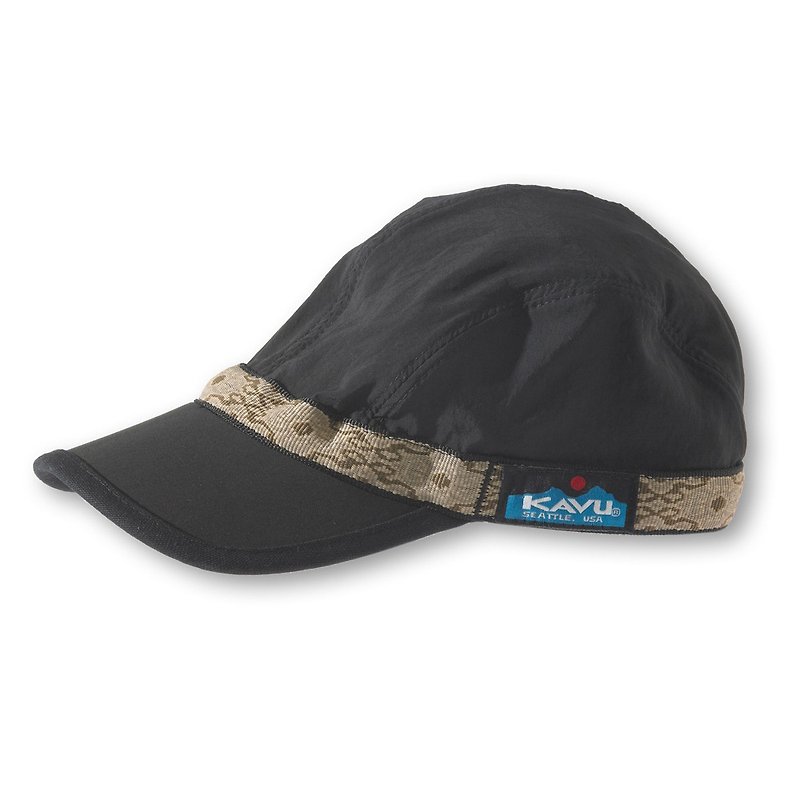 KAVU Synthetic Strapcap 鴨舌帽 黑色 #112 【美國製造】 - 帽子 - 聚酯纖維 黑色