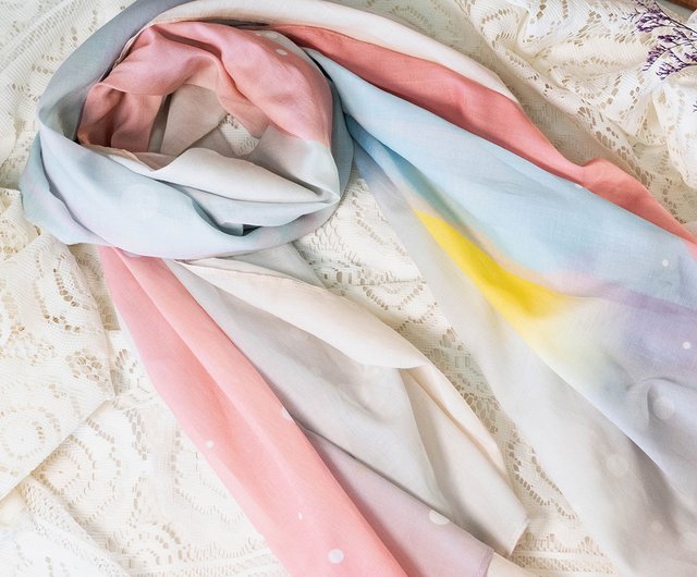 Pure cotton hot sale scarf