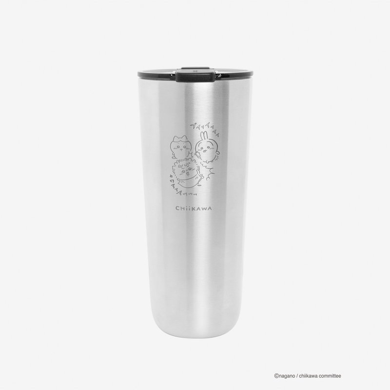 iN Z Classic 飲料杯 - 吉伊卡哇剃毛款 - 水瓶/水壺 - 不鏽鋼 銀色