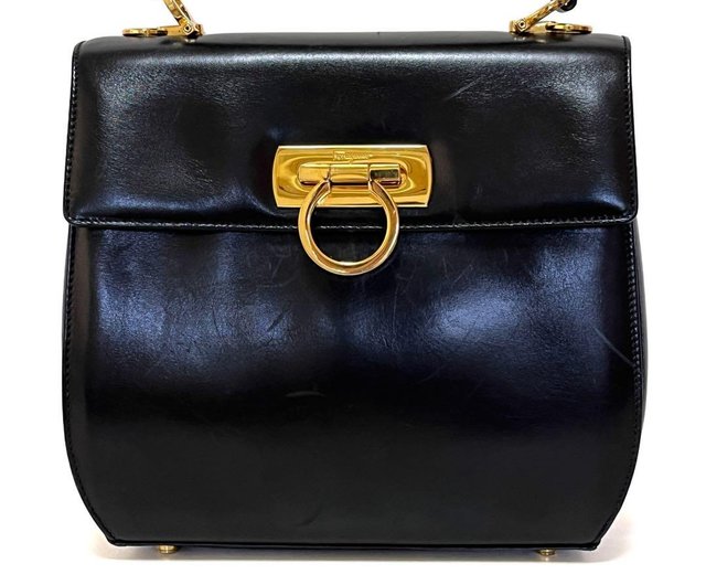 Salvatore Ferragamo フェラガモ ガンチーニ ハンドバッグ