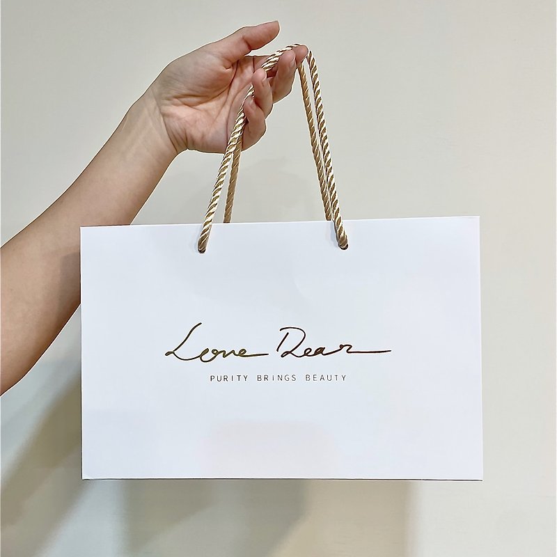 Gift Must-Have - Love Dear Textured Tote Bag - Other - Paper 