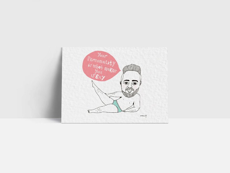 1098 | Sexy Sexy | Postcards | Funny Lover Love - Cards & Postcards - Paper 