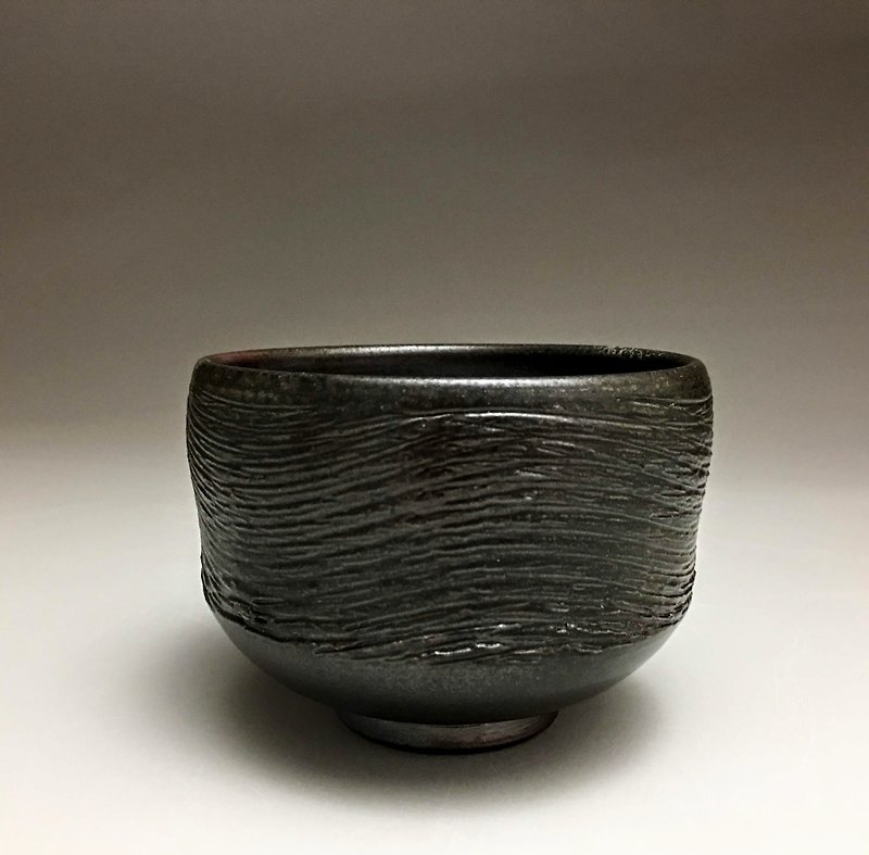 Wood fired chawan.  Holds 450 ml - Pottery & Ceramics - Pottery 
