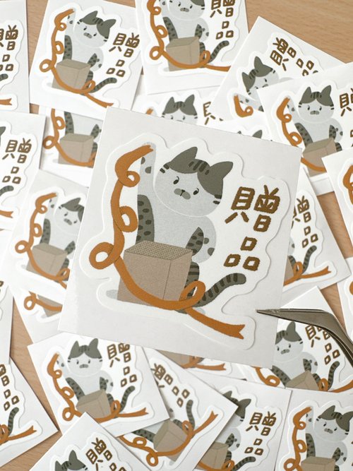 莎莎手作ShaSha handmade 出貨貼紙-贈品(5入)