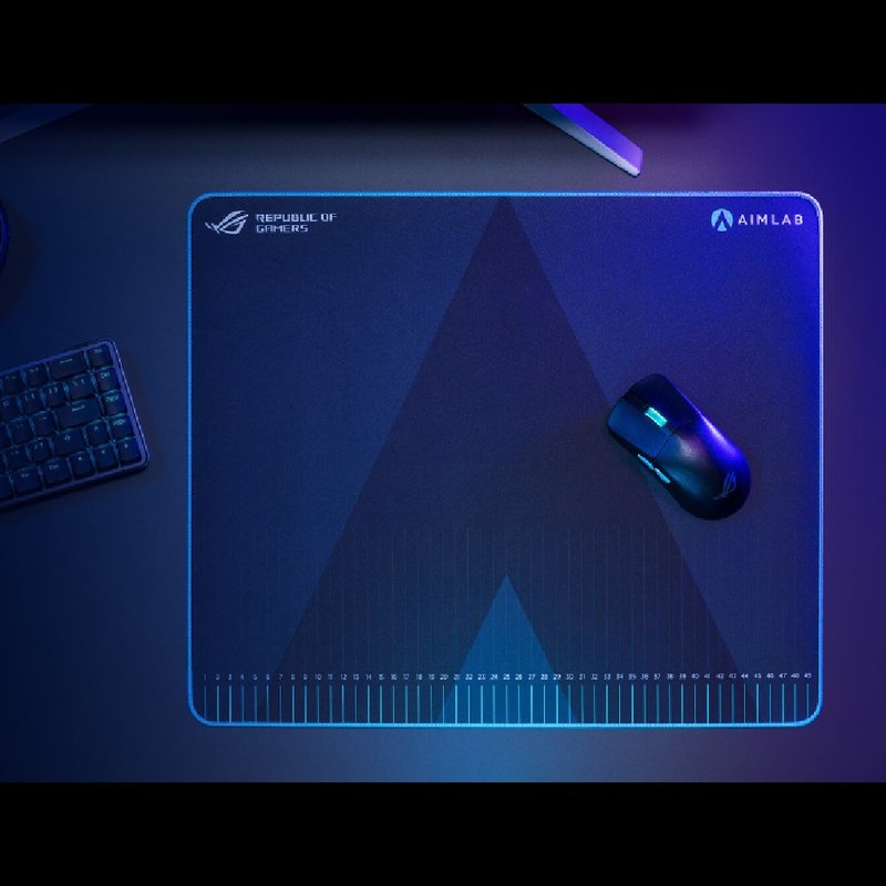 ASUS 華碩 ROG Hone Ace Aim Lab Edition 電競鼠墊 - 滑鼠墊 - 其他材質 黑色