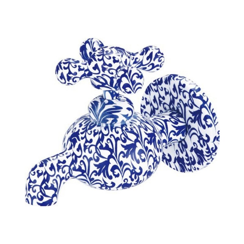 【人水良品衛浴】壺滿水龍頭(青花瓷)34-184 - 衛浴用品/浴室收納 - 銅/黃銅 藍色