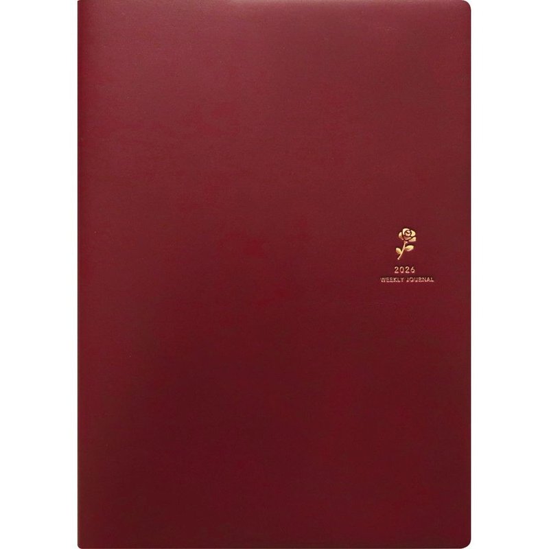 MATOKA ダイアリー 2026年版 1月始まり A5ウィークリー バーチカルノート Sofia Rose - 筆記本/手帳 - 紙 