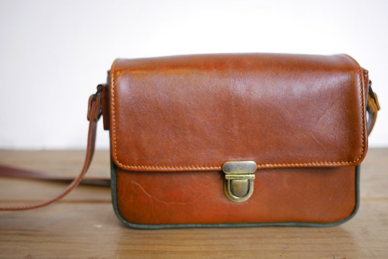 Exclusive Order wfhungfreda - Brownie Brown - Messenger Bags & Sling Bags - Genuine Leather Brown