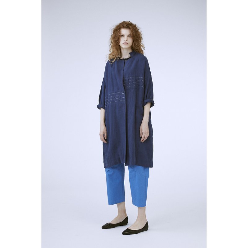 1702E1308 (Clear wide pants) - Women's Pants - Cotton & Hemp 