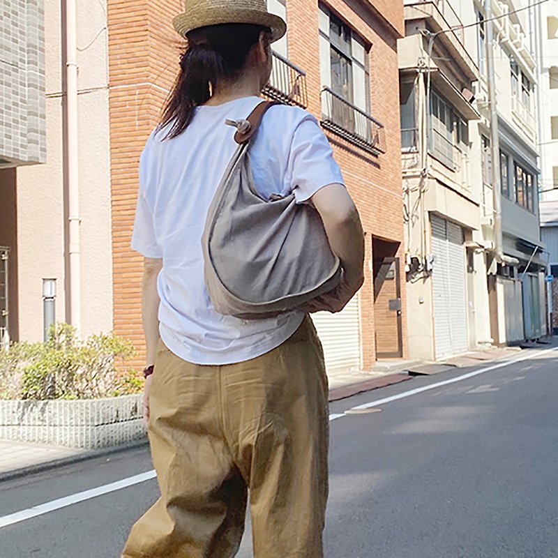 Kanmi.-Watagumo Series Lightweight Bag (Small) - Handbags & Totes - Cotton & Hemp 