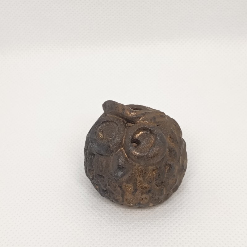 貓頭鷹造型香插擴香石茶寵園藝造景配件陶瓷擺飾 - 香氛/精油/擴香 - 陶 多色