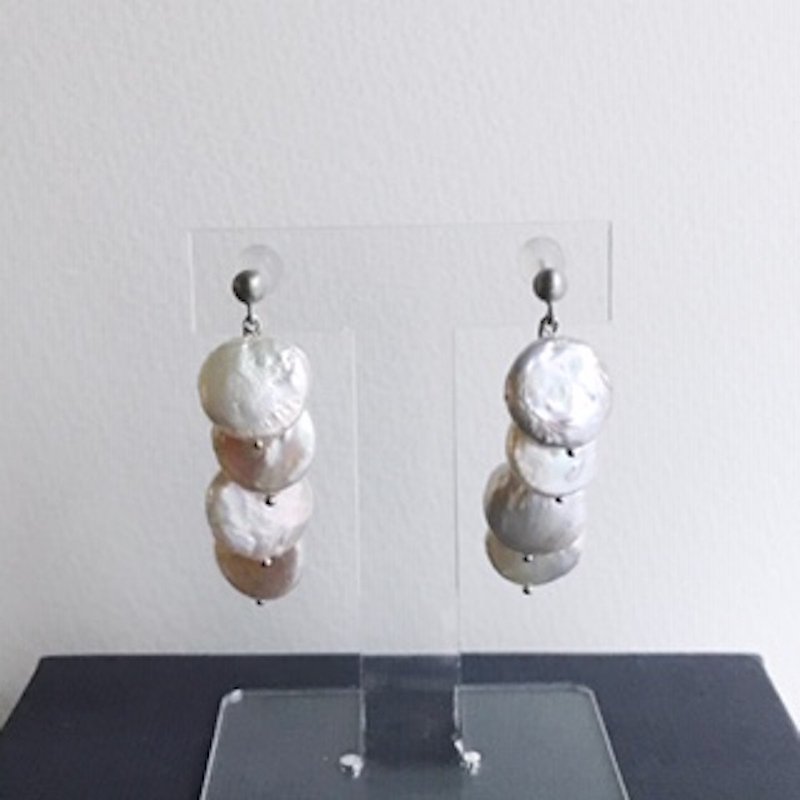 Scale earrings