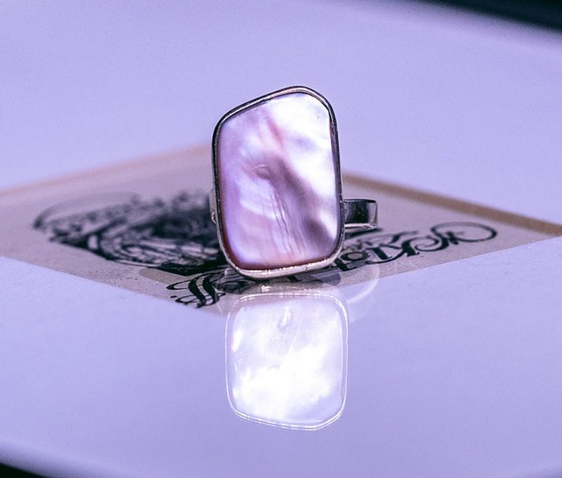 Pink Girly Ring- Western Antique Jewelry - General Rings - Sterling Silver 