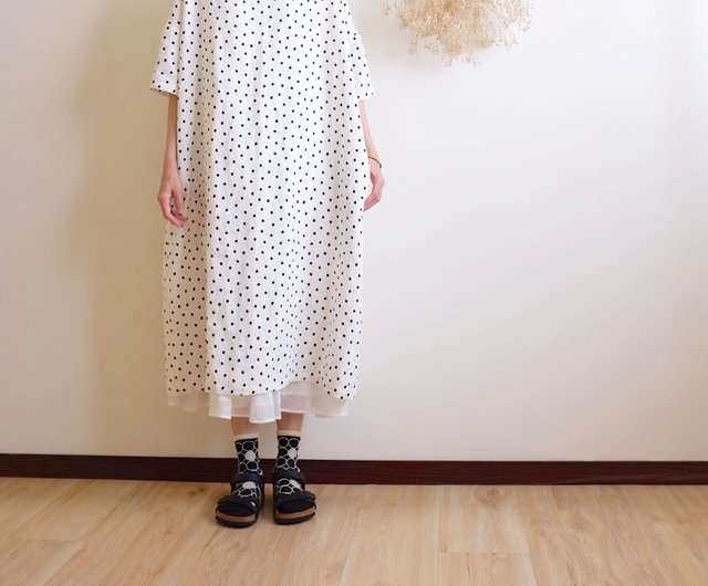 毎日の手作り服春の小さな蓮の葉の襟のドレスopリネン ショップ Miaohq ワンピース Pinkoi
